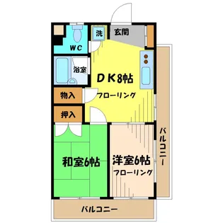 ファースト【3階】の間取り