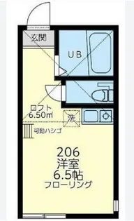 ユナイト山手ラングミュアの杜【1階】の間取り