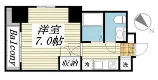 東京都中央区勝どき2【マンション】の間取り