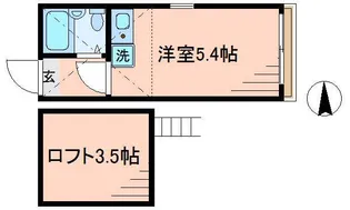 PASHA (パシャ)【3階】の間取り