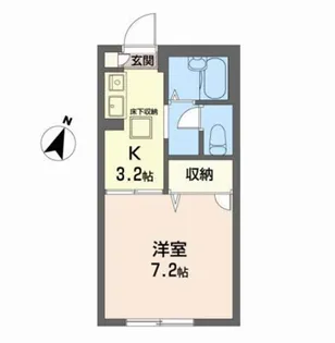 セフィラエム【1階】の間取り