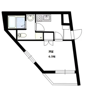 b’CASA Yokohama Nagata【1階】の間取り
