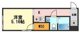RAUM新小岩【5階】の間取り