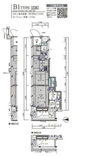 メインステージ武蔵中原フレイス【1階】の間取り