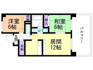コンフォート泉【3階】の間取り