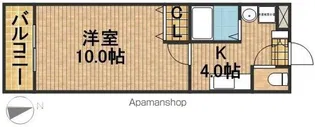 フォレスト有玉台【2階】の間取り