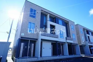 福島県郡山市田村町徳定字八斗蒔田【アパート】の外観