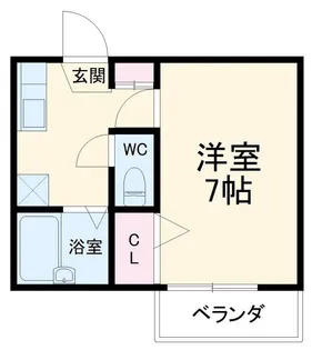 サントピアKII【2階】の間取り