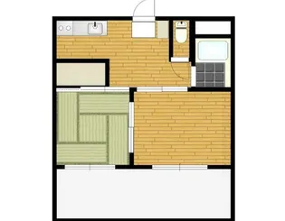 ブリックメゾン1.【5階】の間取り