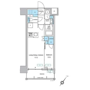 東京都大田区山王3【マンション】の間取り