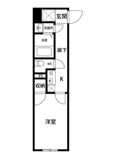 ペアルージュ西落合【3階】の間取り