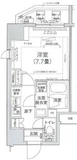 東京都北区王子1【マンション】の間取り