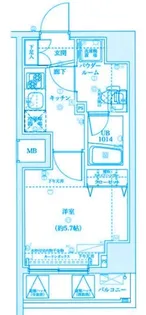 神奈川県横浜市港北区綱島東2【マンション】の間取り