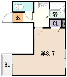 サンライフ近江堂【3階】の間取り