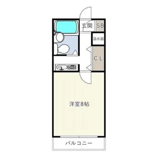 フローライト八王子堀之内【4階】の間取り