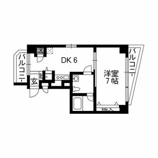 セリーヌ元麻布【9階】の間取り