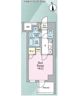 Ideal Noble【10階】の間取り