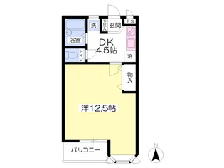 ハイツヴィオラ【3階】の間取り
