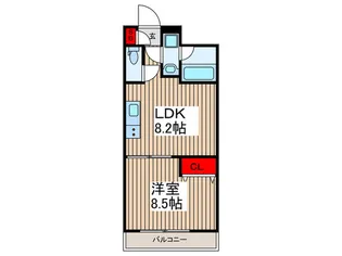 レオーネ志村坂上【2階】の間取り