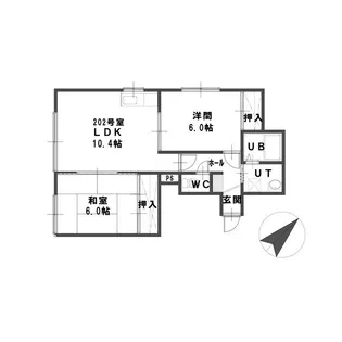 ルミエール96【3階】の間取り