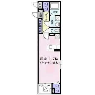 フォルツァート【2階】の間取り