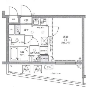 パークレガーロ百合ヶ丘【3階】の間取り