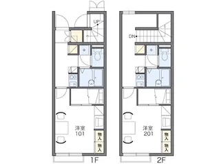 野の花【2階】の間取り