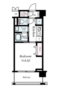ブレシア多摩川レジデンス【2階】の間取り