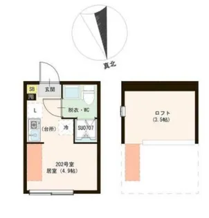 ハーモニーテラス前野町IV【2階】の間取り