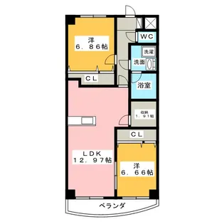 メゾン・ド・エトワール【3階】の間取り