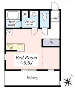 ハーブガーデンハウス【1階】の間取り