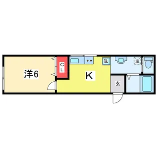 サンライヅフィールド【2階】の間取り