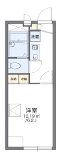 レオパレス麻溝台ハイム【2階】の間取り