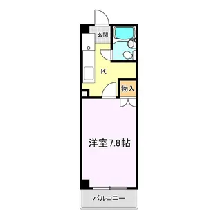 ハイム秋香【3階】の間取り