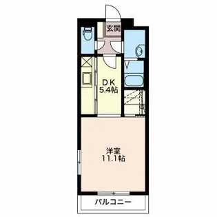 ベレオモンテーヌ【2階】の間取り