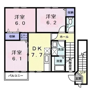ファミール本郷II【2階】の間取り