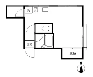 西原水垣ビル【2階】の間取り