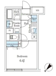 CREATIF学芸大学【2階】の間取り