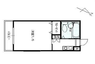 コーポヤチヨ1【2階】の間取り