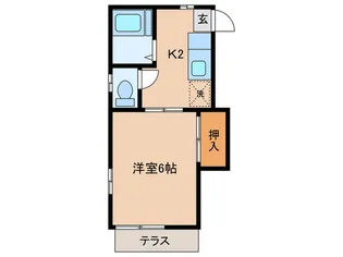 プランド-ル【1階】の間取り
