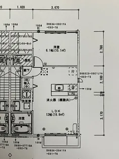 メモワールポルト【2階】の間取り