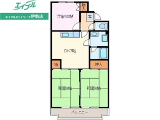 グリーンハイツ倉田山【2階】の間取り