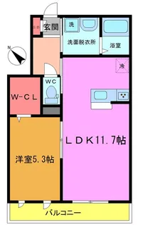 アコーデ【2階】の間取り