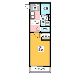 AVENIR太田川【2階】の間取り