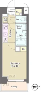 神明公園ハイツ・文京【2階】の間取り