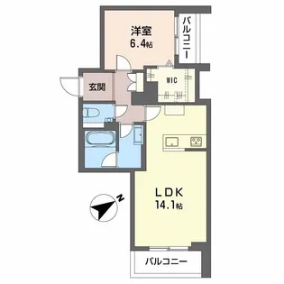 Allume【2階】の間取り