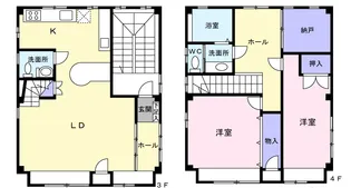 林ビルの間取り