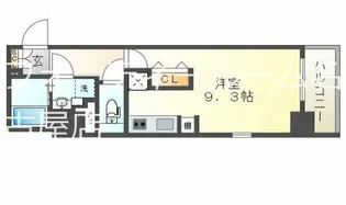 カーサ・グランデ葵【5階】の間取り