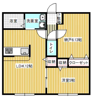 TIERRA【2階】の間取り