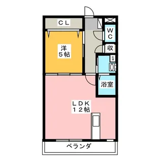 ラ フェスタ【4階】の間取り